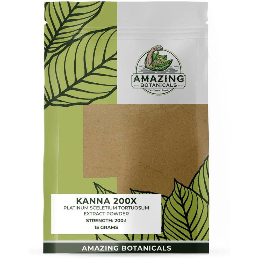 Amazing Botanicals Kanna Powder Sceletium Tortuosum Mood & Wellness Support