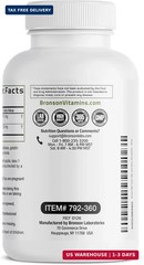 Bronson Milk Thistle Silymarin Marianum & Dandelion Extract, 360 Capsules | 2-in