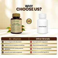 Lung Detox for Smokers, Mullein Leaf Extract, 30 Vegan Capsules