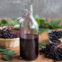 Elderberry Organic Dried Whole Sambucus Nigra Berries – Natural Kosher 28.3g