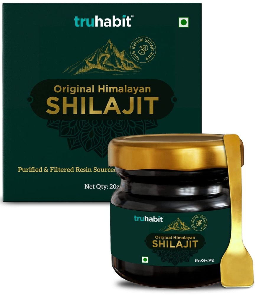 TruHabit Original Himalayan Shilajit, Shilajeet Resin – 20 gm Free Shipping