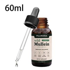 Pulmoria Wild Mullein Cleanse Drops 60ml pure Herbal Extract For Lung Cleanse