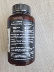 Aceworkz 10X Mushroom Complex 60 Capsules Immune Enery Stress Memory EXP 3/28