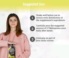 Nature’s Blooms Premium Organic Black Seed Bitters 16oz Exp 12/2029