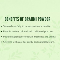 Brahmi Powder 100 Gm – Ayurvedic Centella Asiatica for Hair & Skin Health