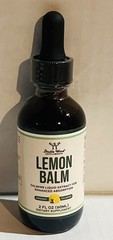 3 PACK Double Wood Lemon Balm Tincture Organic Drops 2 oz EXP 12/26 U38B