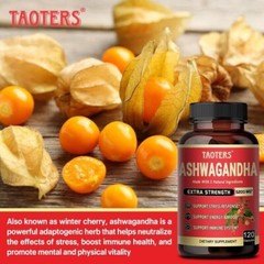 Ashwagandha Root Herbal Supplement 5200mg (30 To 120 Capsules)