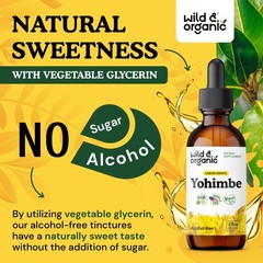 Yohimbe Liquid Extract Drops 5mg Yohimbine 2oz Pausinystalia Bark Herbal Support