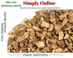 ORGANIC DRIED BURDOCK ROOT – Arctium lappa – DRIED PREMIUM HERB – FREE POSTAGE