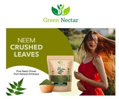 Neem Leaf Tea 8 oz | 100% Natural Crushed Leaves | Detox, Immunity, Skin & Hair