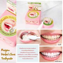 12x Isme Rasyan Nature Herb Clove Toothpaste Anti-Bacteria Thai Herbal