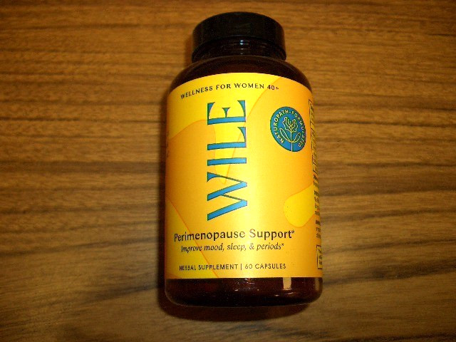 Wellness for Women WILE Perimenopause Support 60 Capsules Exp 8/2027