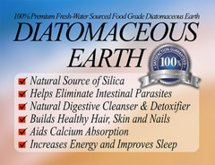 120 Diatomaceous Earth & Superfood Green Powder Capsules
