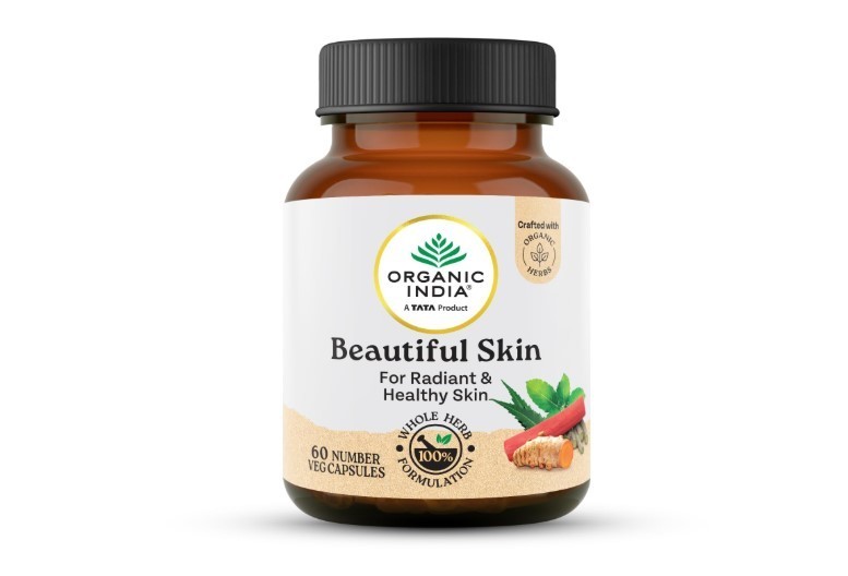 Organic India Beautiful Skin Capsules – 60 Veg Caps