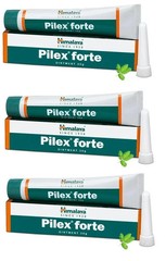 Himalaya Pilex Forte Ointment 30g x3 | Herbal Piles Relief | Exp 02/2027