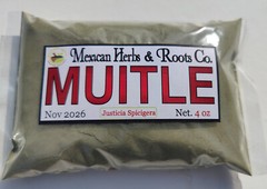 Muitle or muicle herbal tea 4oz muitle en polvo/powder muitle te herbal