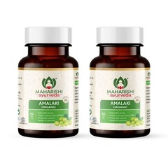 Maharishi Ayurveda Organic Amla Capsules 700 MG | Detoxifies Body | 120 Capsules