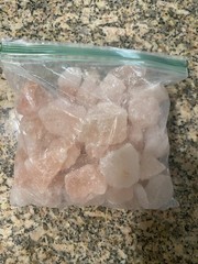 Pink Himalayan Salt Chunks 1.5 lb Natural Raw Crystal Coarse Edible Food Grade