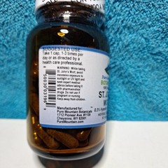 Pure Mountain Botanicals St. John’s Wort Capsules with 450mg Formula of Organic