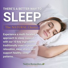 Native Remedies 10-in-1 Natural Sleep Aid for Adults & Kids 4+ – Herbal Sleep Su