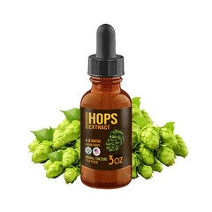 Hops Extract (Humulus Lupulus) Sleep & Relaxation EASY Drops Liquid DXL USA