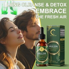 Ultra-Concentrated Mullein Drops with Elderberry – Alcohol-Free & 2 FL OZ