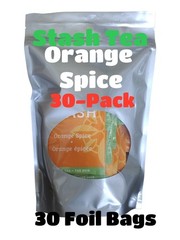 ORANGE SPICE TEA 30 Bags (Not 20) Non-GMO Kosher Stash Tea