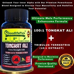 Best TongkatAli Longjack with Tribulus Terrestris MAXIMUM BENEFITS 120 CAPS