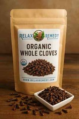 Organic Whole Cloves | Premium Quality | Non-GMO Spice | Syzygium aromaticum