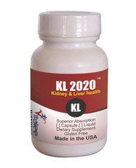 KL-2020 Liver and Kidney Help Supplement (1 bottle, Caps 60 cnt)