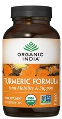 Organic India Turmeric Formula 180 Vegetable Capsules: Exp. 4/2028