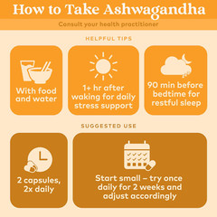 Organic India Ashwagandha Capsules – Organic Ashwagandha Supplement – Vegan Ashw