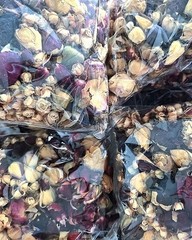 8 OZ, 226 GRAMS, DRIED ROSE PETALS & BUDS, CRAFT, POTPOURRI, SOAP, CANDLE, TEA