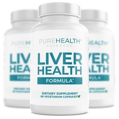 PUREHEALTH RESEARCH Liver Health Detox and Cleanse Supplement – Herbal Blend …