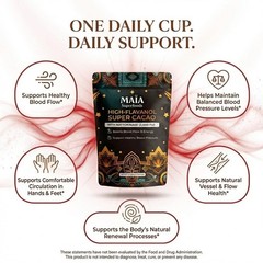 Ceremonial Cacao Paste Organic Raw Cacao Powder High Flavanols Pure Maia