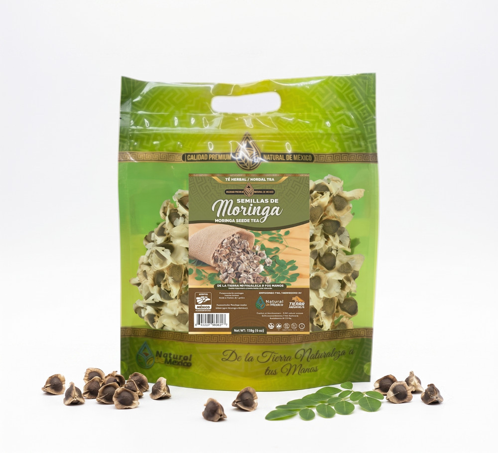 Organic Moringa Seeds Oleifera 4oz Semillas de Moringa Premium Whole Raw Natural