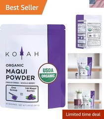 Organic Maqui Berry Powder – 30 Servings, Immune Support & Anti-Inflammatory