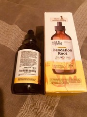 Wild & Organic Dandelion Root Extract Drops – Liver 4 Fl Oz (Pack of 1)