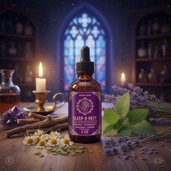 Deep Sleep & Rest – Herbal Support Extract – Chamomile Valerian Lavender MORE!