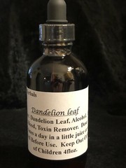 Organic NON-GMO Dandelion Leaf DETOX Tincture 4 floz