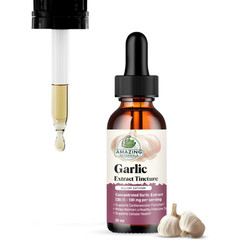 Amazing Botanicals Garlic Extract Tincture | High Potency Allium Sativum Drops
