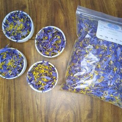 Dried Blue Lotus Flower Petals Nymphaea Caerulea Organic Pure Natural Herbal Tea