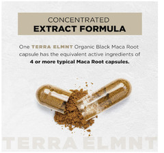 Organic Black Maca Root with Ashwagandha -Highest Potency 40,000mg 40x Strength