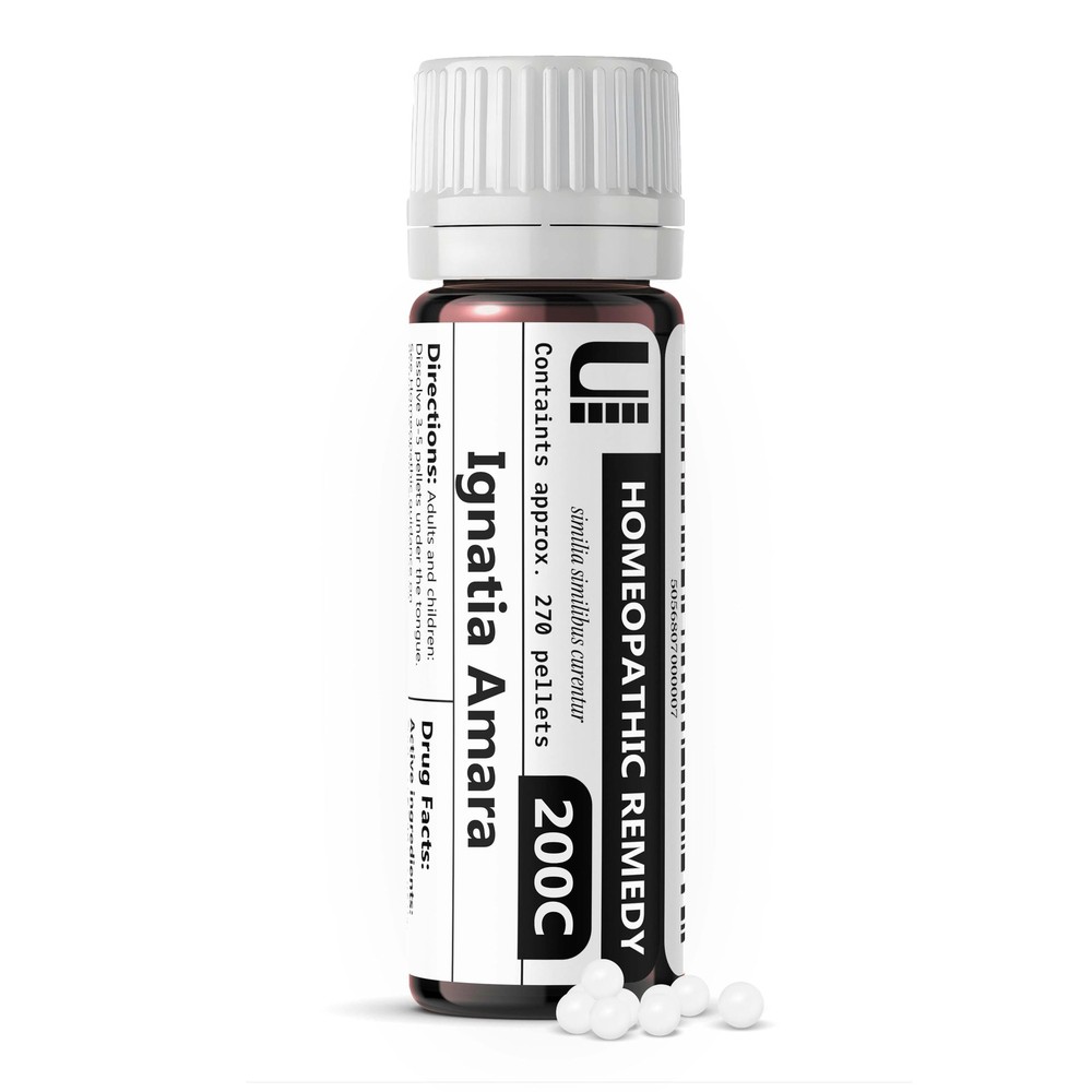 Ignatia 200C Homeopathic Remedy, Urenus 200 Count (Pack of 1), 200c