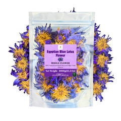 Blue Lotus Dried Flower 32 Oz Nymphaea Caerulea Herbal Tea 100% Natural