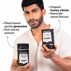 BetterAlt Ultimate Power Up Duo|Shilajit 60 Gummies+Shilajit Pro Honey 30 Sticks
