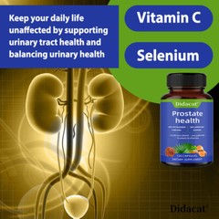 Prostate Health Capsules Natural Support for Men’s Wellness Bladder Health