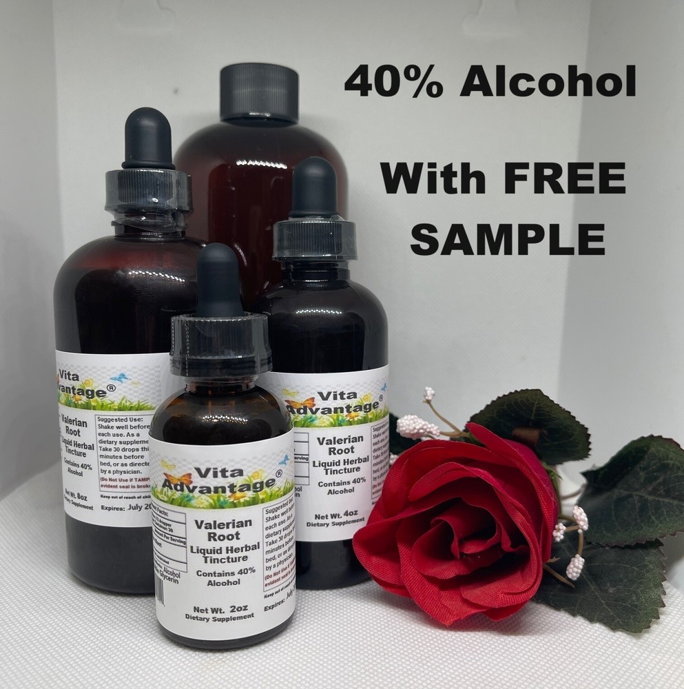 Valerian Root Tincture Extract With Free Sample (Read Info Below)