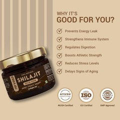 Nirvassa Himalayan Shilajit, Soft Resin, Organic, Extremely Potent, Fulvic Acid
