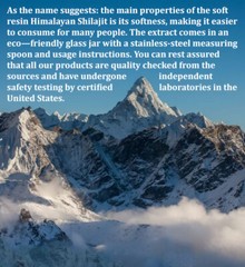 100% Pure Himalayan Shilajit Soft Resin – Organic, Extremely Potent, Fulvic Acid